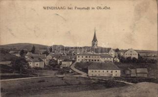 1922 Windhaag bei Freistadt, general view, church (EK)