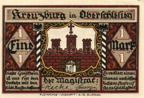 Német Birodalom/Weimari Köztársaság/ Kreuzburg D.N. 1M(3x) 3klf db, teljes sor T:I