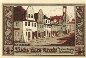 Német Birodalom/Weimari Köztársaság/ Kreuzburg D.N. 1M(3x) 3klf db, teljes sor T:I