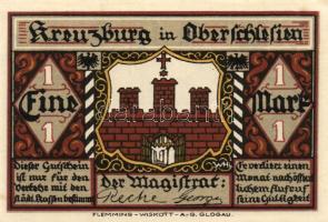 Német Birodalom/Weimari Köztársaság/ Kreuzburg D.N. 1M(3x) 3klf db, teljes sor T:I