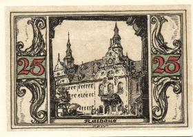 Német Birodalom/Weimari Köztársaság/ Arnstadt 1921. 25Pf(6x) 6klf db, teljes sor T:I