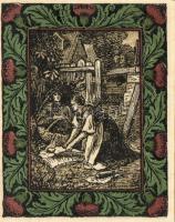 Német Birodalom/Weimari Köztársaság/ Artern 1921. 50Pf(6x) 6klf db, teljes sor T:I