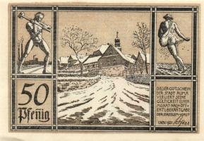 Német Birodalom/Weimari Köztársaság/Auma 1921. 50Pf(6x) 6klf db, teljes sor T:I