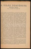 1941 A mai élet lexikona. Az Ujság évkönyve. Mindent tudok. Illusztrált papírkötésben, kissé foltos ...