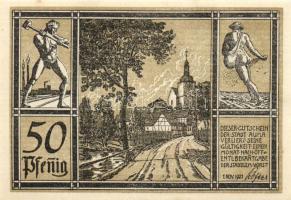 Német Birodalom/Weimari Köztársaság/Auma 1921. 50Pf(6x) 6klf db, teljes sor T:I