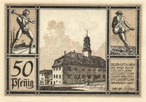 Német Birodalom/Weimari Köztársaság/Auma 1921. 50Pf(6x) 6klf db, teljes sor T:I