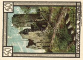 Német Birodalom/Weimari Köztársaság/ Treffurt 1921. 50Pf(6x) 6klf db, teljes sor T:I