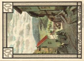 Német Birodalom/Weimari Köztársaság/ Treffurt 1921. 50Pf(6x) 6klf db, teljes sor T:I