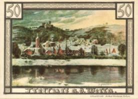 Német Birodalom/Weimari Köztársaság/ Treffurt 1921. 50Pf(6x) 6klf db, teljes sor T:I