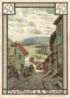 Német Birodalom/Weimari Köztársaság/ Treffurt 1921. 50Pf(6x) 6klf db, teljes sor T:I