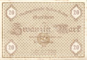 Német Birodalom/Császárság/Baden-Baden 1918.10.18. 5M, 20M, 50M hivatalos érvénytelenítéssel T:I,I- ...