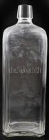 Blankenheym & Nolet üveg palack, kopott, 24,5x8x8 cm, 1 l.