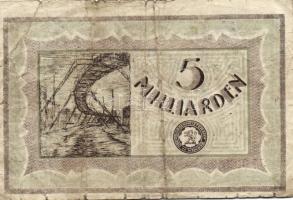 Német Birodalom/Weimari Köztársaság/Barmen 1923.10.15. 5000.000.000M T:III