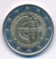 Szlovákia 2014. 2EUR "Szlovákia 10 éve az Európai Unióban" T:2 Slovakia 2014. 2 Euro "10 Years in European Union" C:XF