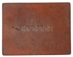 Betlen Gyula (1879-1963) 1920. "Magyar Királyi Ludovika Akadémia / II. - Rúdugrás - 1920."...