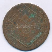 1807S 15kr Cu "I. Ferenc" T:2- patina Krause KM#2138