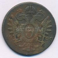 Csehország / Történelmi tartomány 1800C 3kr Cu "I. Ferenc" T:2 kis ph.
Bohemia 1800C 3 Kr...