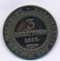 1812O 3Kr Cu "I. Ferenc" T:2- Huszár: 2047., Unger III: 1403.d, KM#2116