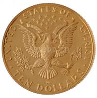 Amerikai Egyesült Államok 1984W 10$ Au "XXIII. Olimpia" eredeti tokban (16,76g/0.900) T:PP...