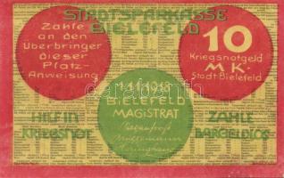 Német Birodalom/Császárság/Bielefeld 1918.11.1. 5M, 10M T:I,I-