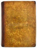 Izraelita könyv. hn., én. Félbőr-kötés, rossz állapotban, penészfoltokkal, helyenként összefirkált l...