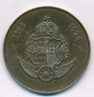 Bognár György (1944-) 1996. "Magyar Vasút - 150 Éve Európában, Pest-Buda" Br emlékérem (42...