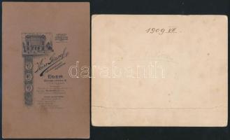 cca 1909-17 Össz. 4 db portré, felvételek gyerekekről és hölgyekről, különfelé műtermekből (2 db Sza...