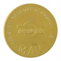 2006. Magyar Vasút 1846-2006 / 160 éve a haladás szolgálatában MÁV aranyozott fém emlékérem tokban (40mm) T:1-