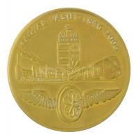 2006. "Magyar Vasút 1846-2006 / 160 éve a haladás szolgálatában MÁV" aranyozott fém emléké...