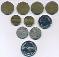 10db-os, 5xklf zsetontétel T:2-3 10pcs, 5xdiff token lot C:XF-F