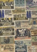 Német Birodalom/Császárság és Weimari Köztársaság 1918-23. 199db szükségpénz, mind klf! T:II,III