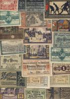 Német Birodalom/Császárság és Weimari Köztársaság 1918-23. 199db szükségpénz, mind klf! T:II,III
