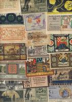 Német Birodalom/Császárság és Weimari Köztársaság 1918-23. 199db szükségpénz, mind klf! T:II,III