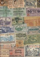 Német Birodalom/Császárság és Weimari Köztársaság 1918-23. 199db szükségpénz, mind klf! T:II,III