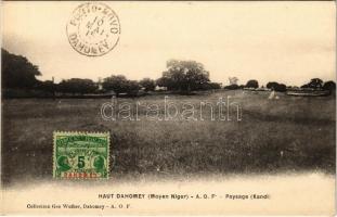 Haut Dahomey (Moyen Niger), A.O.F., Paysage / general view