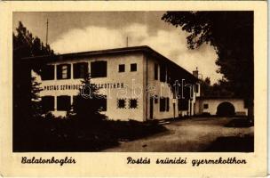 1949 Balatonboglár, Postás szünidei gyermekotthon (EK)