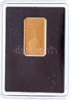 ifj. Szlávics László (1959-) DN "Hunyadi Mátyás" Au emlékérem (0,5g/0.999/15x9mm) T:PP fo