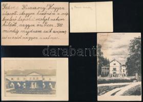 cca 1920-27 össz. 4 darabból álló, a gróf Hadik családdal kapcsolatos tétel: Hadik Adél Etelka (1909...