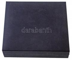 DN "Árpád-Házi Szentjeink" 6db klf ezüstözött Cu-Ni emlékéremből álló éremszett díszdobozb...