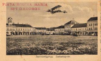 Sepsiszentgyörgy mit Flugzeug
