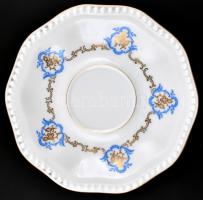 Rosenthal porcelán teáscsésze és alj, matricás, jelzéssel, apró kopásokkal, m: 5,5 cm, d: 14,5 cm