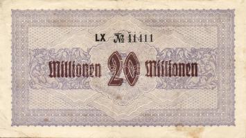 Német Birodalom/Weimari Köztársaság/Coblenz/Stadtkreis und Landkreis 1923.8.25. 20.000.000M T:II/III