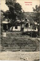 1915 Balatonaliga (Balatonvilágos), Somossy villa. Novák Jenő kiadása