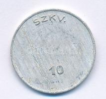 ~1950. "Szegedi Közlekedési Vállalat" Al bárca ("Péter fillér") T:2,2-