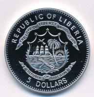 Libéria 2011. 5$ ezüstözött Cu "A történelem legnagyobb hadurai - Scipio Africanus" részbe...