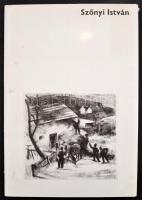 P. Szűcs Julianna: Szőnyi István. Bp., 1978, Corvina, 4+8 p.+12 (reprodukciók) t. Magyar, angol, német és francia nyelven. Kiadói papírmappa, hiánytalanul, jó állapotban.