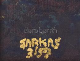 Farkas jelzéssel: Táj. Olaj, vászon. Fa keretben, 46x61 cm