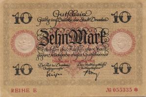 Német Birodalom/Császárság/Dresden 1918.11.1. 5M, 10M, 50M T:I,I-