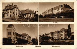 1943 Debrecen, Tisztilak, Főépület, udvari részlet, kúra folyosó (EK)