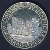 Jugoszlávia 1983. 250D Ag "Téli olimpia" T:PP k